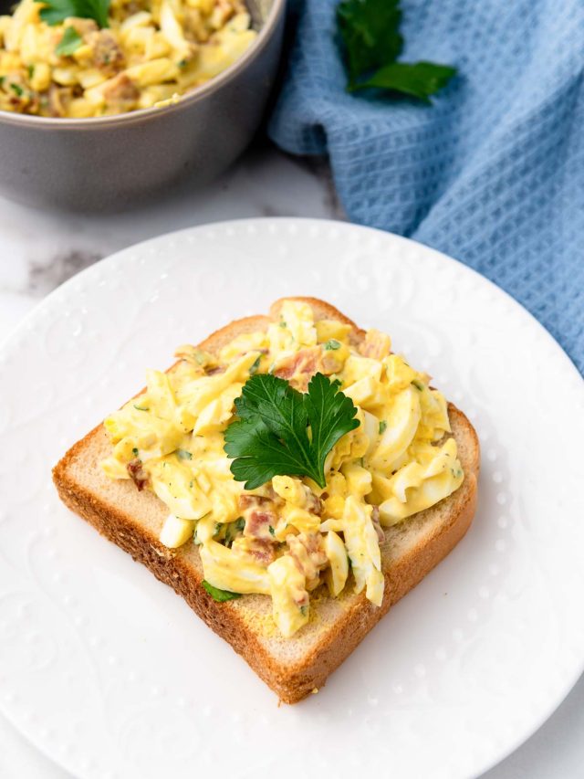 Perfect for Easter –  Bacon and Egg Salad